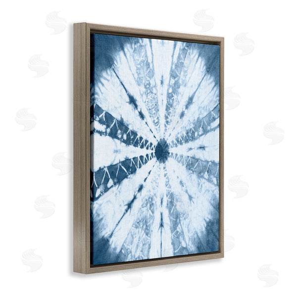 Stupell Industries Jason Johnson | Blue Tie Dye Sunburst