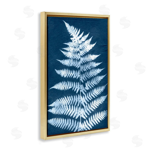 Stupell Industries Jason Johnson | Forest Fern In Blue Wall Art