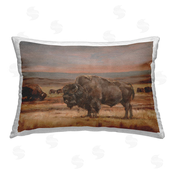 Stupell Industries Jasper Huish | Bison Herd In Countryside
