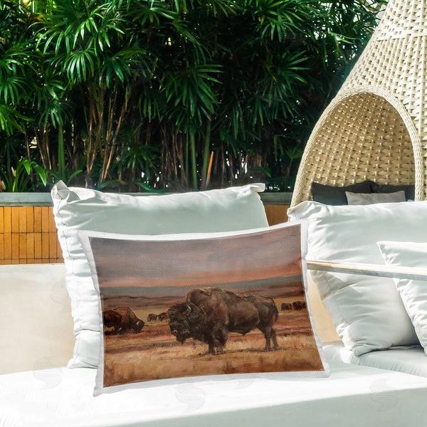 Stupell Industries Jasper Huish | Bison Herd In Countryside