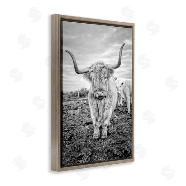 Stupell Industries Jasper Huish | Longhorn Calf Family Wall Art