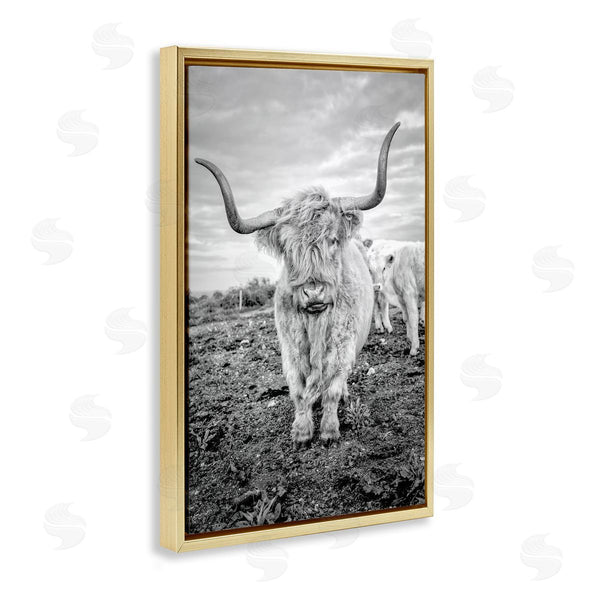 Stupell Industries Jasper Huish | Longhorn Calf Family Wall Art