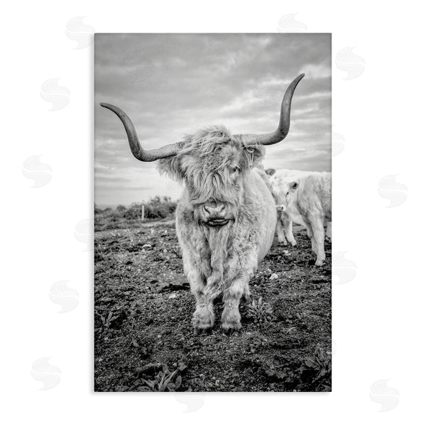 stupell industries Jasper Huish | Longhorn Calf Family Wall Art