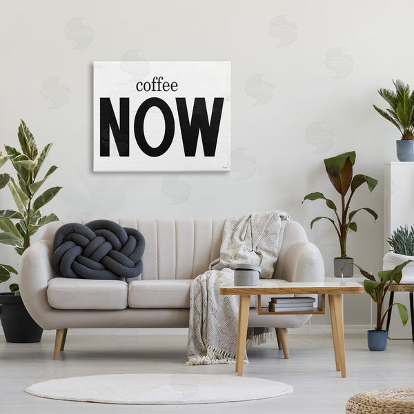 Stupell Industries Jaxn Blvd. | Coffee Now Phrase Wall Art