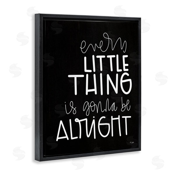 Stupell Industries Jaxn Blvd. | Everything Is Gonna Be Alright Fun Novelty Typography Wall Art