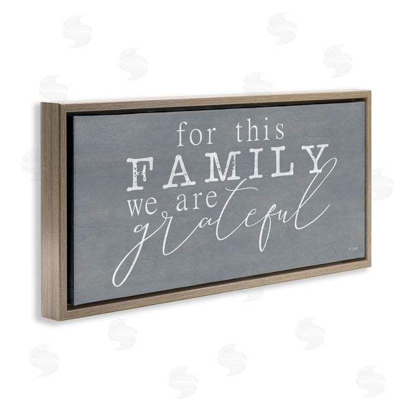 Stupell Industries Jaxn Blvd. | Family We Are Grateful Wall Art