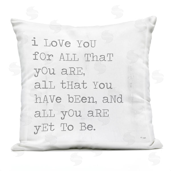 Stupell Industries JAXN BLVD | For All That You Are Printed Throw Pillow