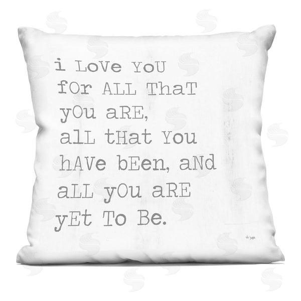 stupell industries JAXN BLVD | For All That You Are Printed Throw Pillow