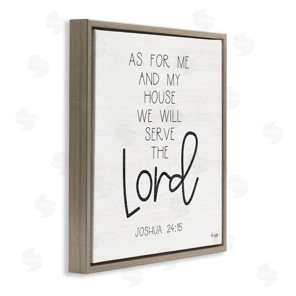 Stupell Industries Jaxn Blvd. | Joshua 24:15 Spiritual Verse Wall Art