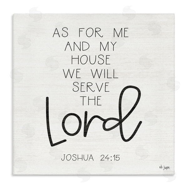 stupell industries Jaxn Blvd. | Joshua 24:15 Spiritual Verse Wall Art
