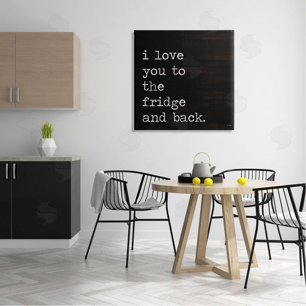 Stupell Industries Jaxn Blvd. | Love You Fridge & Back Wall Art