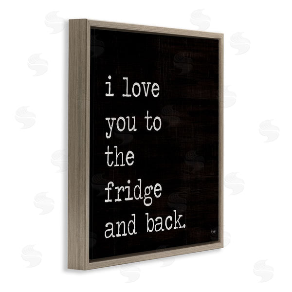 Stupell Industries Jaxn Blvd. | Love You Fridge & Back Wall Art