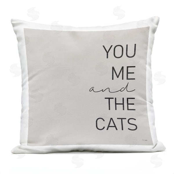 Stupell Industries Jaxn Blvd. | Minimal You Me & Cats Throw Pillow