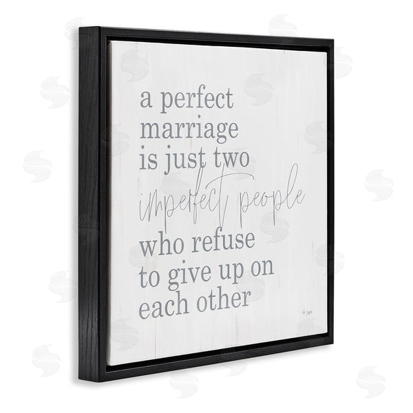 Stupell Industries Jaxn Blvd. | Perfect Marriage Refuse To Give Up Wall Art