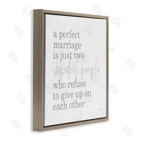 Stupell Industries Jaxn Blvd. | Perfect Marriage Refuse To Give Up Wall Art
