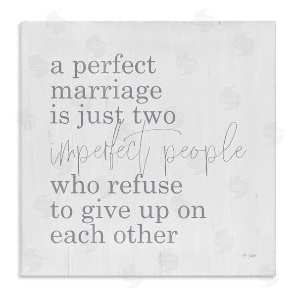 stupell industries Jaxn Blvd. | Perfect Marriage Refuse to Give Up Wall Art
