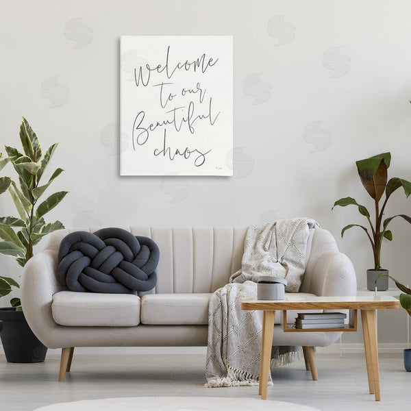 Stupell Industries Jaxn Blvd. | Welcome To Beautiful Chaos Wall Art