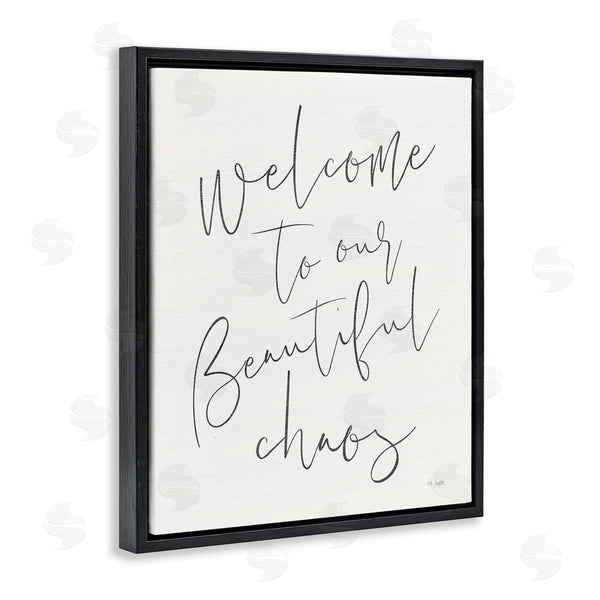Stupell Industries Jaxn Blvd. | Welcome To Beautiful Chaos Wall Art