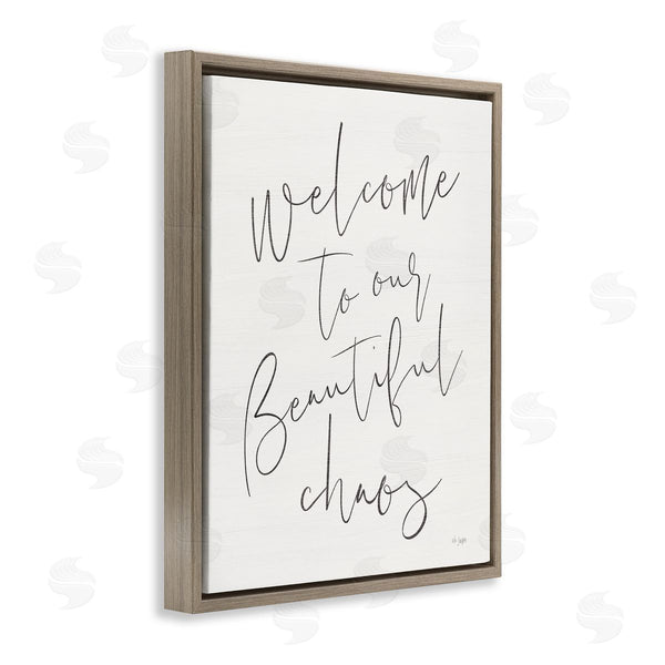 Stupell Industries Jaxn Blvd. | Welcome To Beautiful Chaos Wall Art