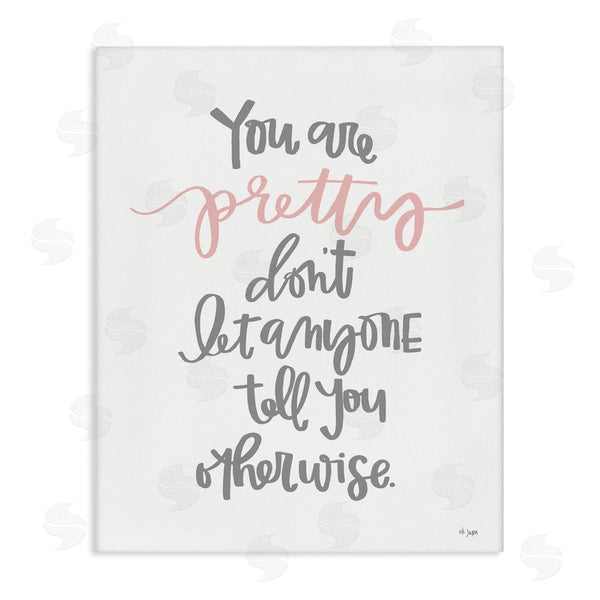 stupell industries Jaxn Blvd. | You Are Pretty Inspirational Self-Reassuring Fancy Script Wall Art