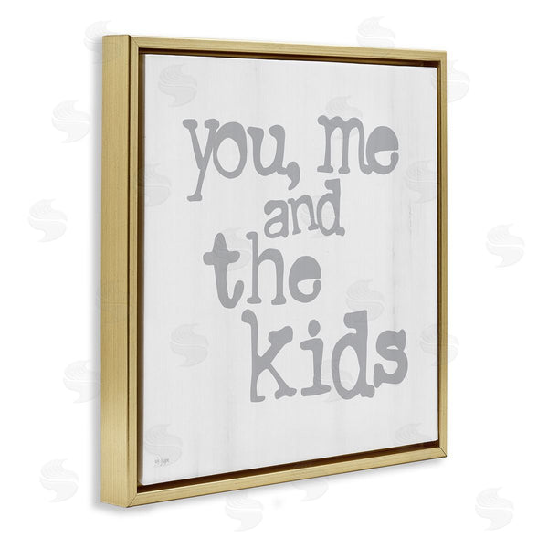 Stupell Industries JAXN BLVD | You Me And The Kids Phrase