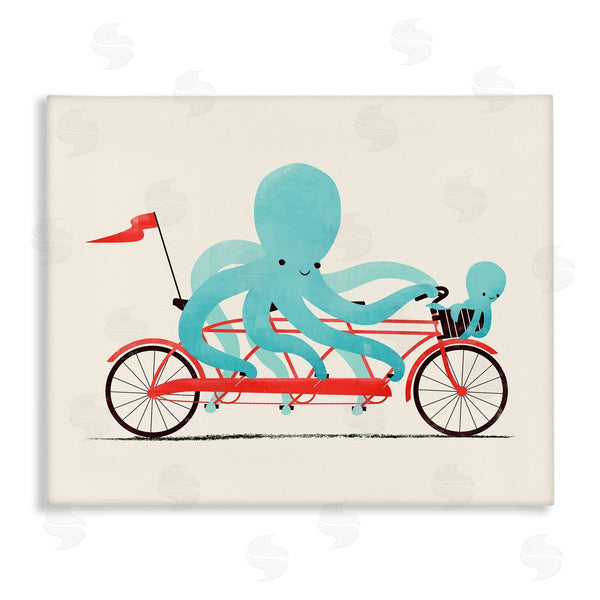 stupell industries Jay Fleck | Octopus Tandem Bicycle