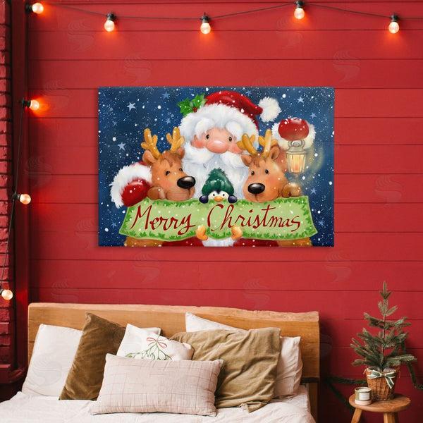 Stupell Industries Jean Francois | Santa With Lantern Christmas Wall Art