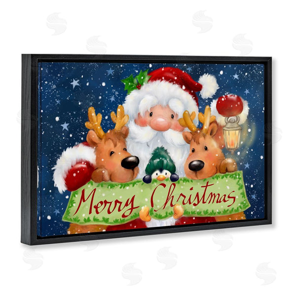 Stupell Industries Jean Francois | Santa With Lantern Christmas Wall Art