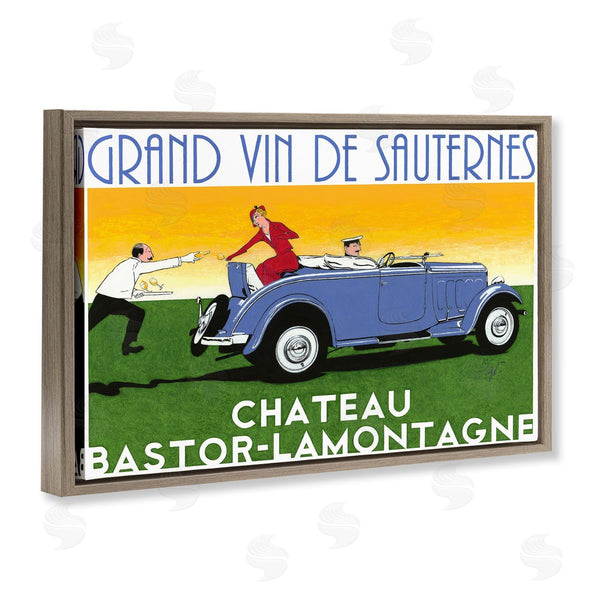 Stupell Industries Jean-Pierre Got | Antique Car With Wine