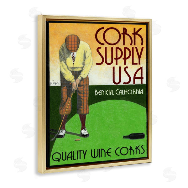 Stupell Industries Jean-Pierre Got | Antique Cork Supply Poster