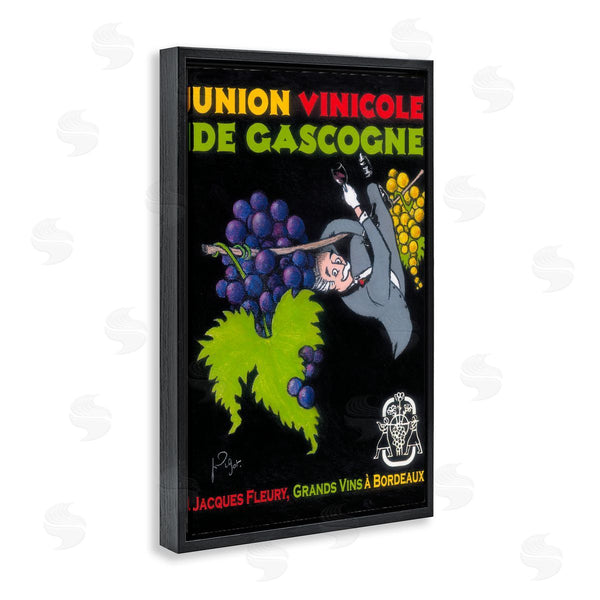 Stupell Industries Jean-Pierre Got | Antique Grapes & Wine Poster