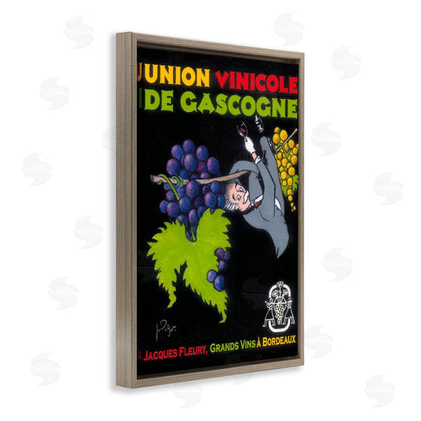 Stupell Industries Jean-Pierre Got | Antique Grapes & Wine Poster