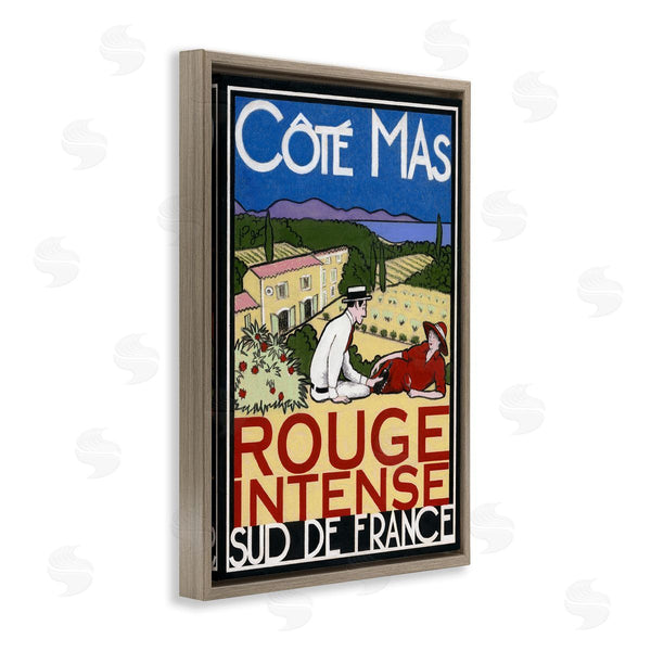 Stupell Industries Jean-Pierre Got | Antique Red Wine Poster