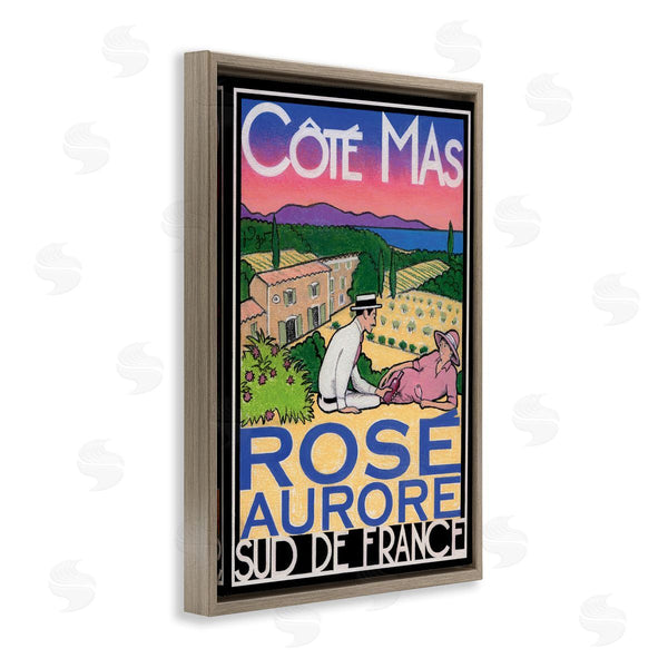 Stupell Industries Jean-Pierre Got | Antique Rose Wine Poster