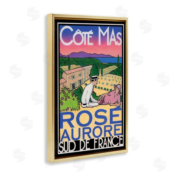 Stupell Industries Jean-Pierre Got | Antique Rose Wine Poster