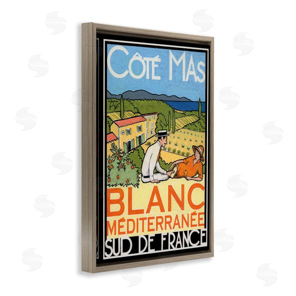 Stupell Industries Jean-Pierre Got | Antique White Wine Poster
