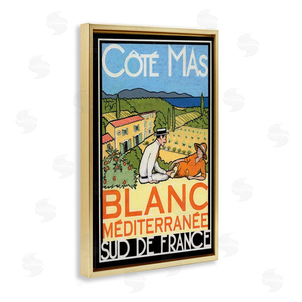 Stupell Industries Jean-Pierre Got | Antique White Wine Poster