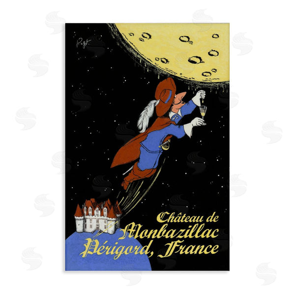 stupell industries Jean-Pierre Got | Vintage French Castle Advertisement