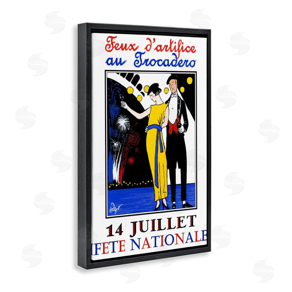 Stupell Industries Jean-Pierre Got | Vintage French Holiday Advertisement