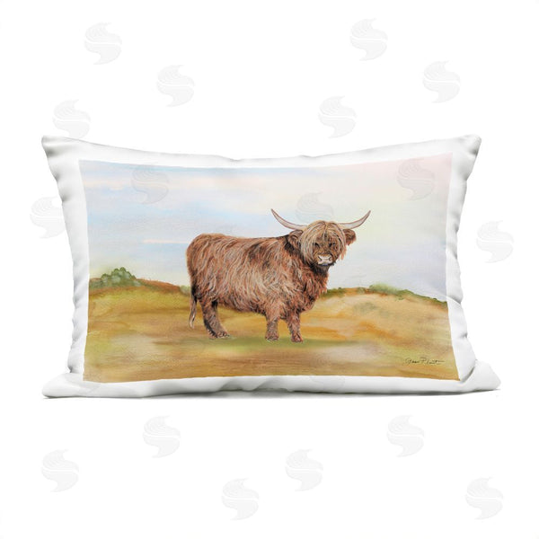 Stupell Industries Jean Plout | Farm Animal In Pasture Printed Throw Pillow