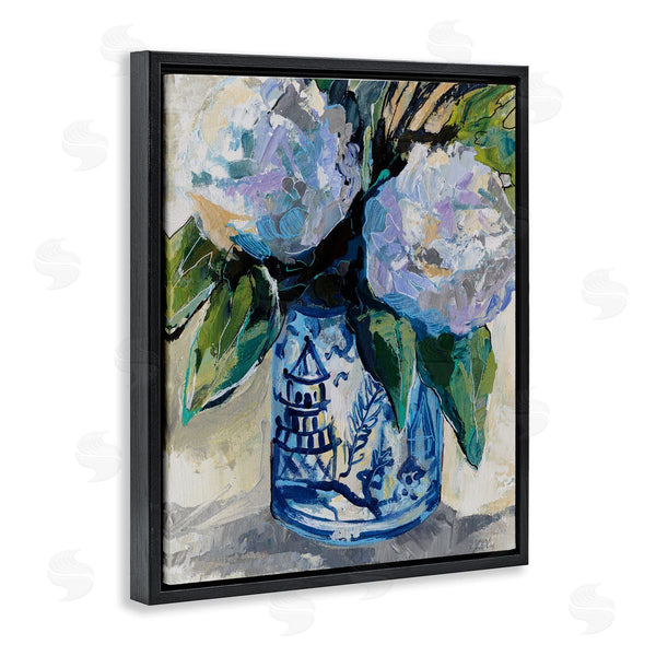 Stupell Industries Jeanette Vertentes | August Blooms In Vase