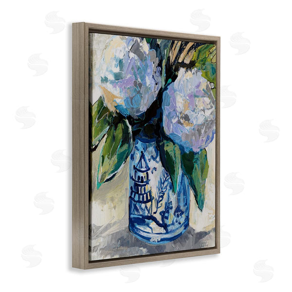 Stupell Industries Jeanette Vertentes | August Blooms In Vase