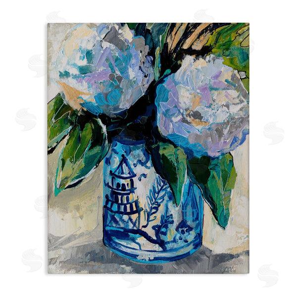 stupell industries Jeanette Vertentes | August Blooms in Vase