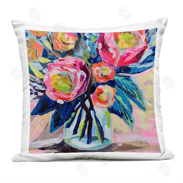 Stupell Industries Jeanette Vertentes | Because You Love Me Throw Pillow
