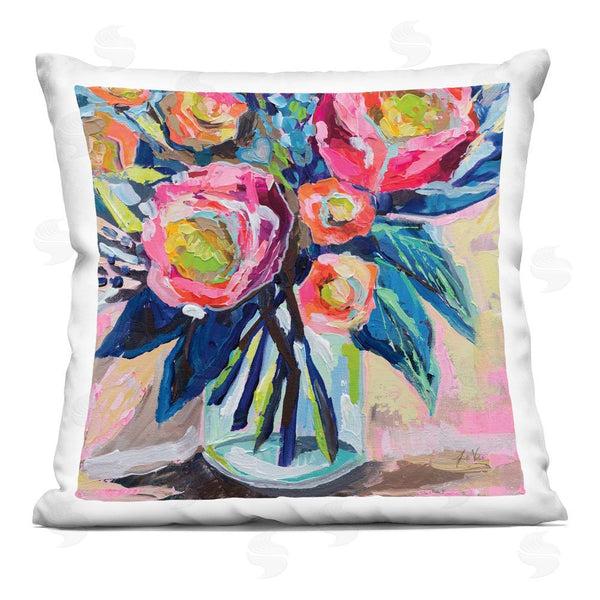 stupell industries Jeanette Vertentes | Because You Love Me Throw Pillow