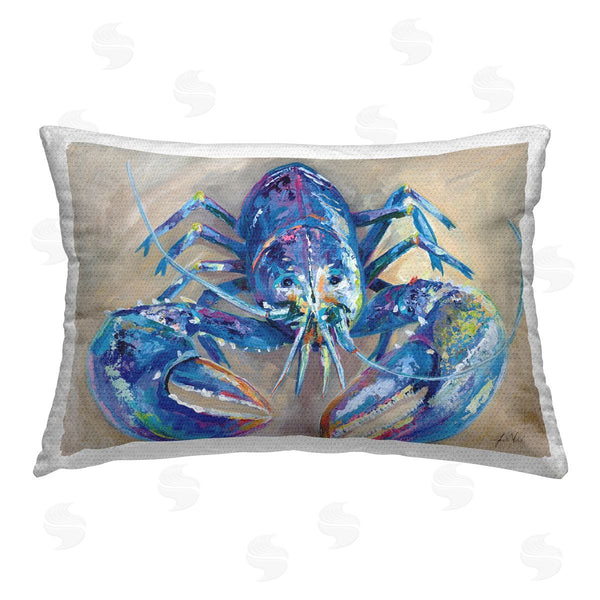 Stupell Industries Jeanette Vertentes | Blue Lobster Impression