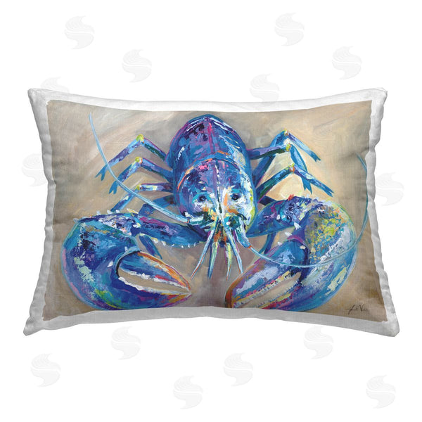 stupell industries Jeanette Vertentes | Blue Lobster Impression