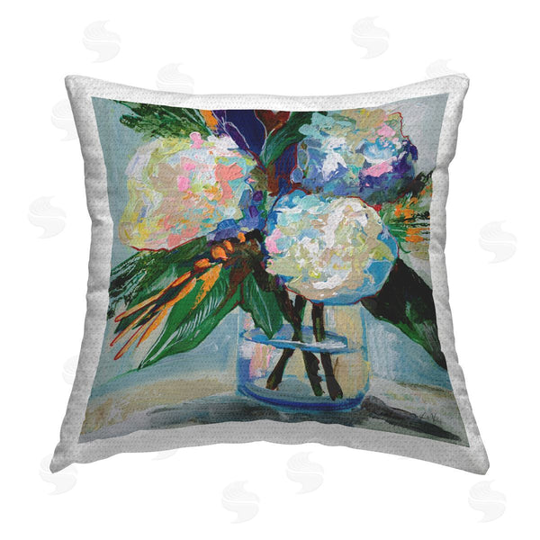 Stupell Industries Jeanette Vertentes | Bold Summer Blooms Printed Throw Pillow