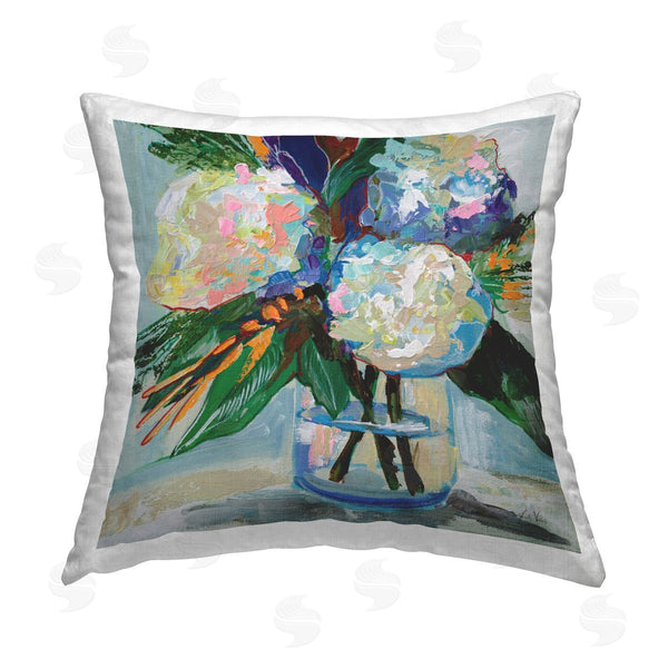 stupell industries Jeanette Vertentes | Bold Summer Blooms Printed Throw Pillow