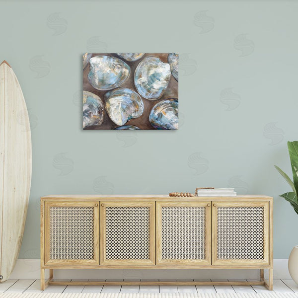 Stupell Industries Jeanette Vertentes | Clam Shell Pattern Wall Art